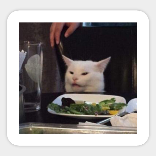 Download Meme Cat At Table Hd PNG & GIF BASE
